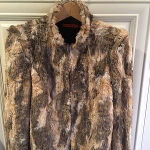Alice + Olivia Faux Fur Coat